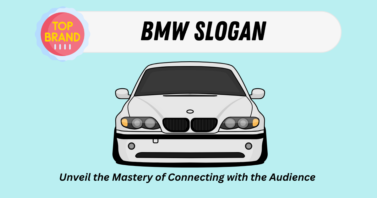 BMW Slogan