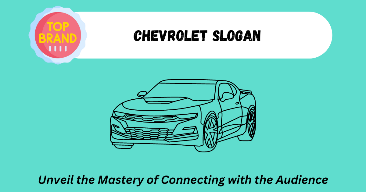Chevrolet Slogan