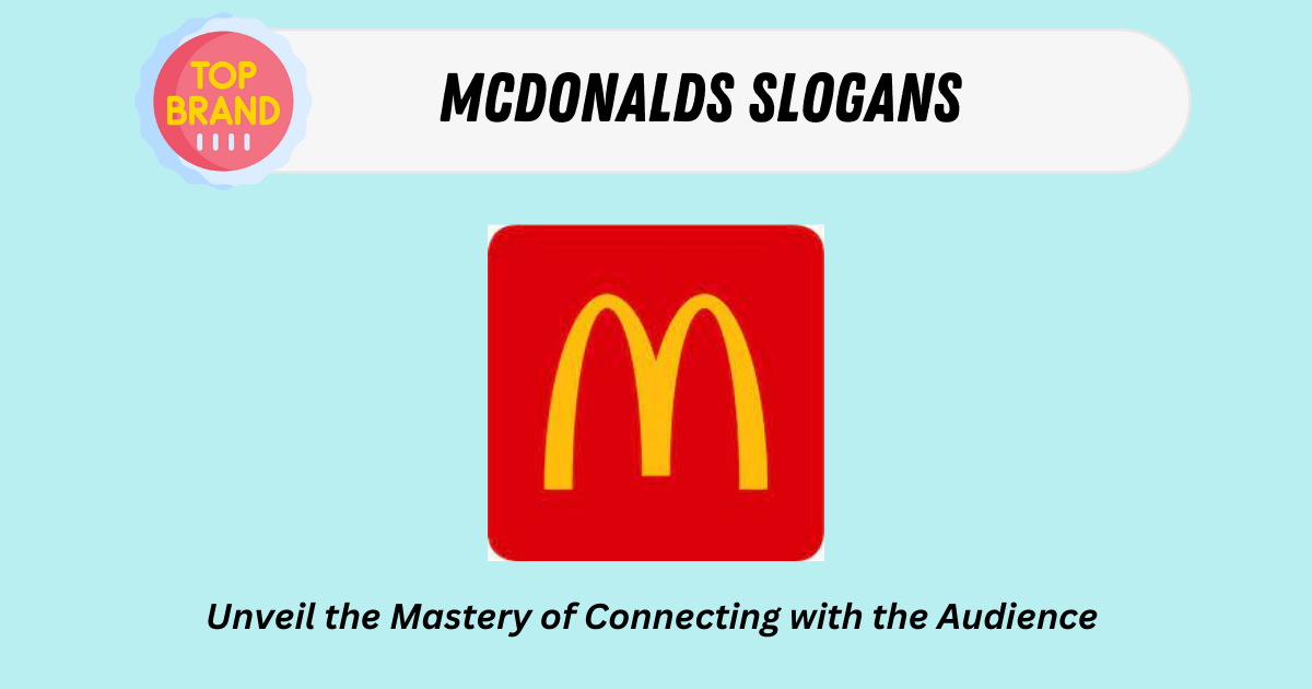 McDonalds Slogans
