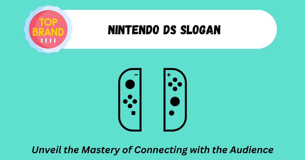 Nintendo Ds Slogan