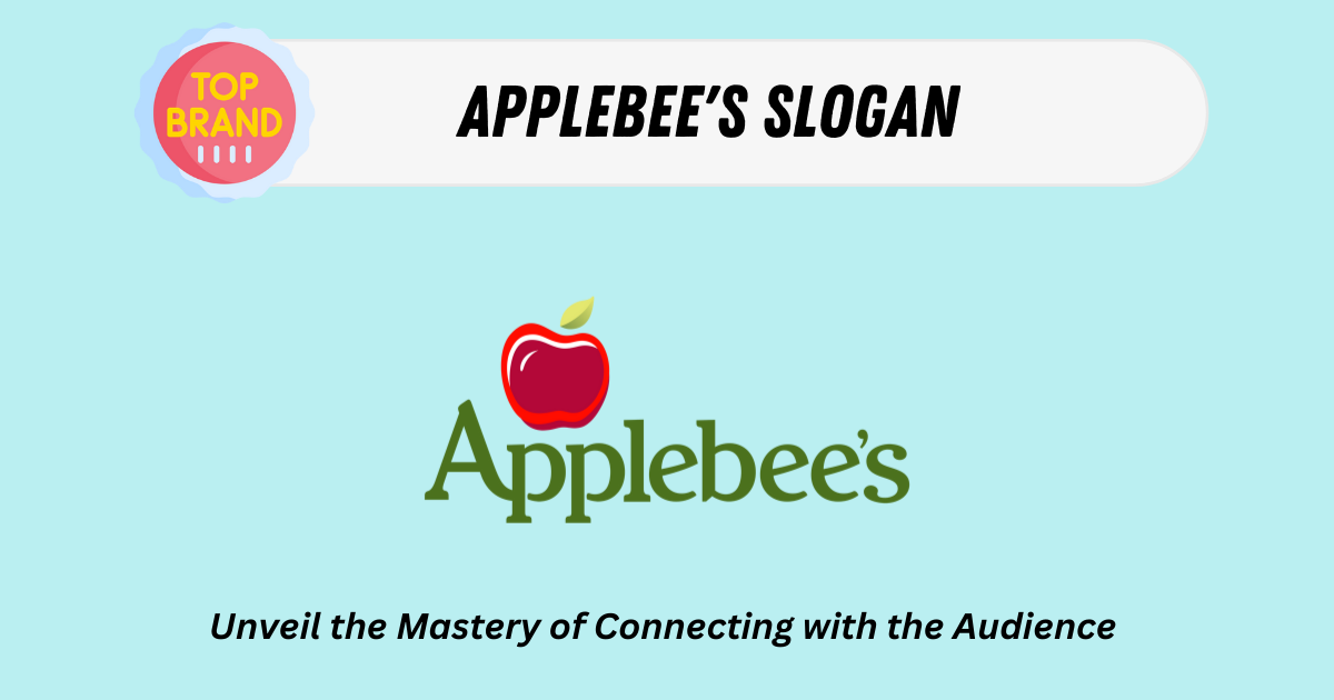 Applebee's Slogan
