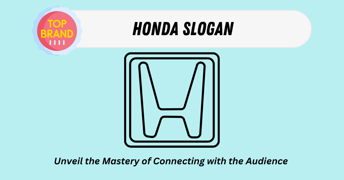Honda Slogan