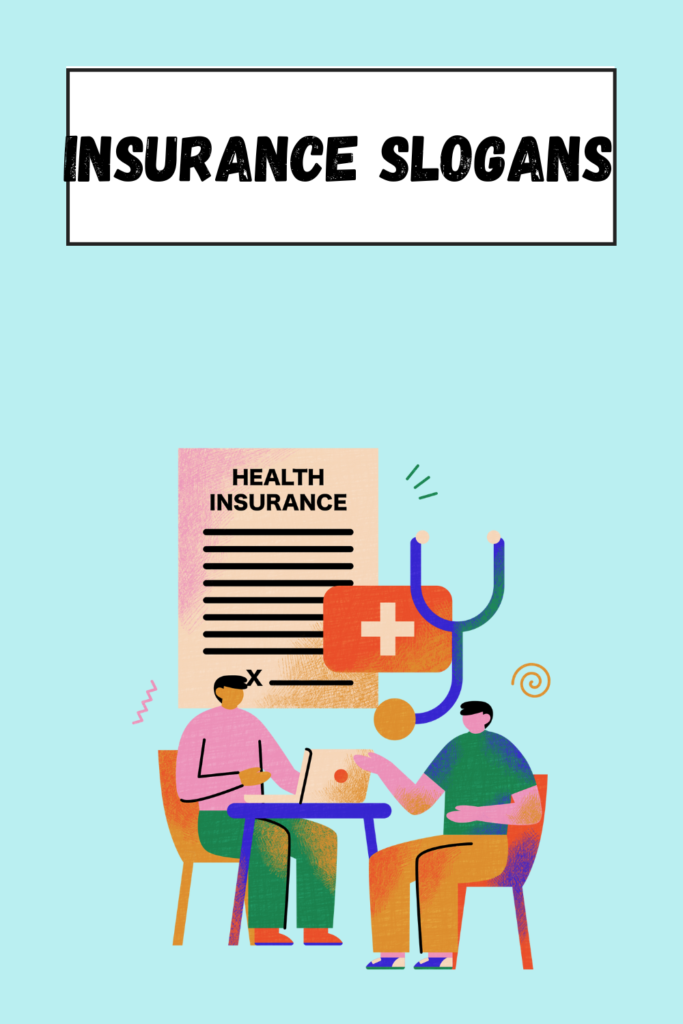 Insurance Slogans pin